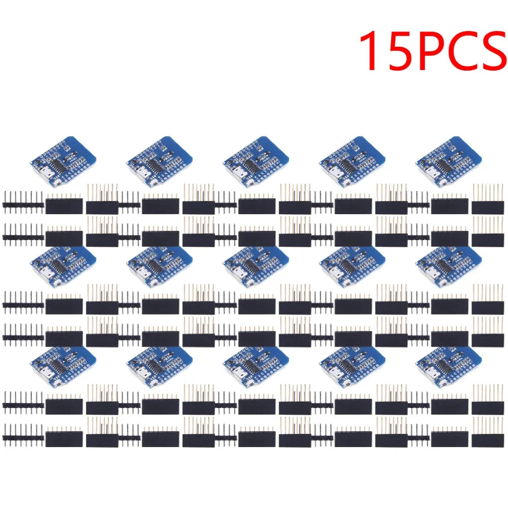 1- ESP8266 D1 Mini WIFI Development Board ESP-12F CH340G CH340 V2 Usb