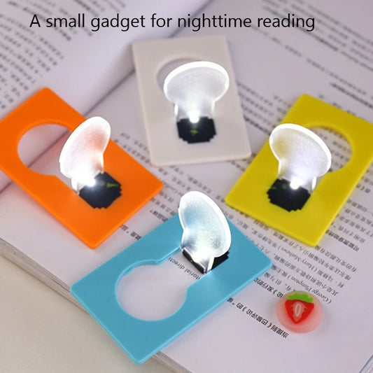 Mini Folding LED Card Light & Phone Stand – Portable Night Light Folding LED Night Light Peaceful Pleasures Health and Wellness