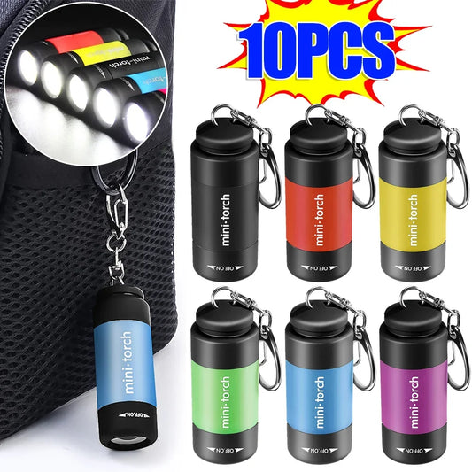 USB Rechargeable Mini LED Keychain Flashlight | Waterproof Mini LED Flashlight Oasis Select