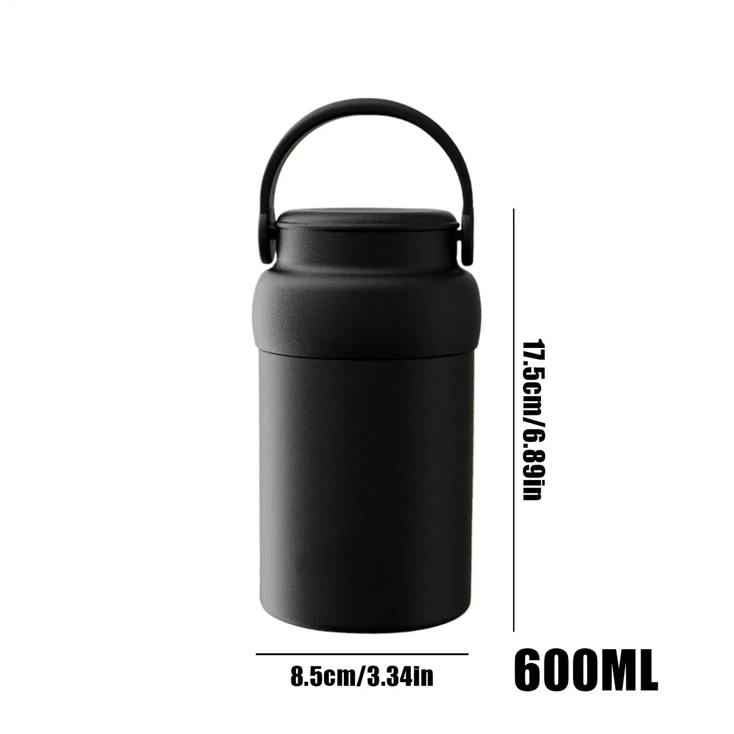 316 Stainless Steel Vacuum Insulated Lunch Box 600ml | Leak-Proof