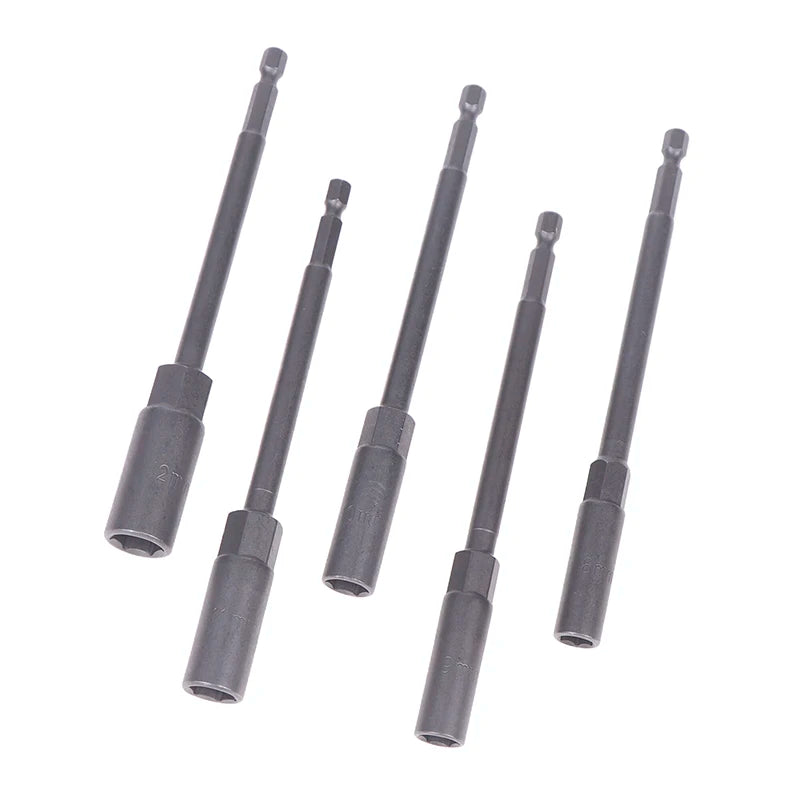 Hex Drill Socket Bit 5.5–19mm | 150mm Extension Bar