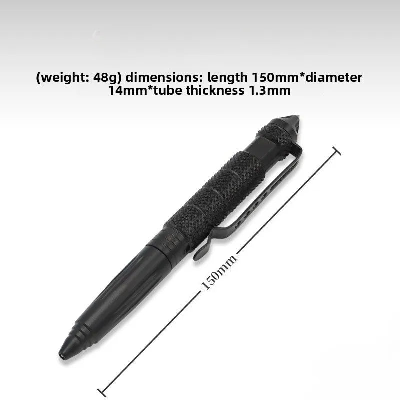 Outdoor Self-defense B2 Tungsten Steel Head Tactical Defense Pen Replace The Ink Cartridge for Outdoor Window-breaking Survival Peaceful Pleasures Health and Wellness