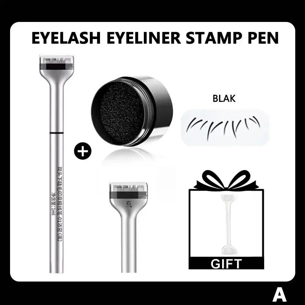 2-in-1 Lower Eyelash Stamp Mascara Stick – Natural & Waterproof