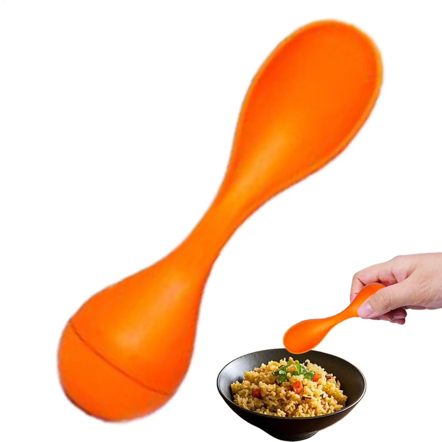Self-Standing Toddler Spoon | Non-Stick Food-Grade PP Utensil