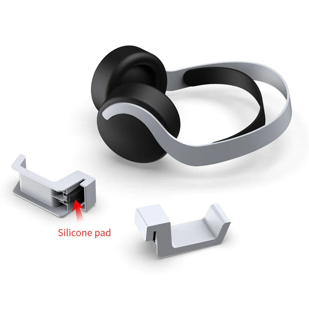 PS5 Headphone Stand Mount – Anti-Slip Gaming Headset Hanger