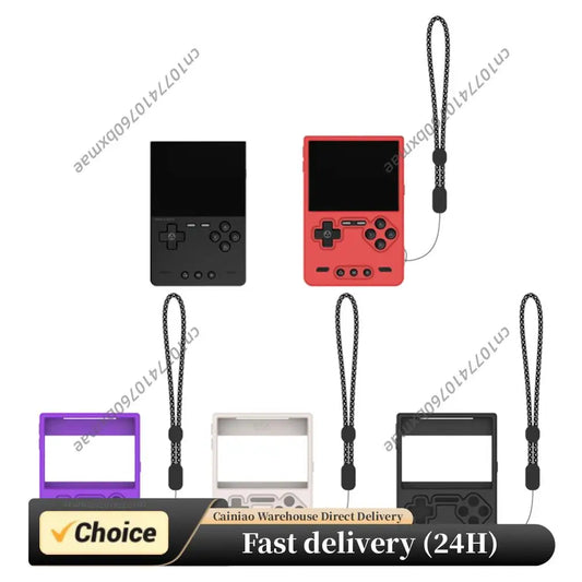Silicone Protective Cover for Trimui Brick Game Console Shockproof Protector Shell Sleeve Anti-Scratch Soft Skin Cover Case Peaceful Pleasures Health and Wellness