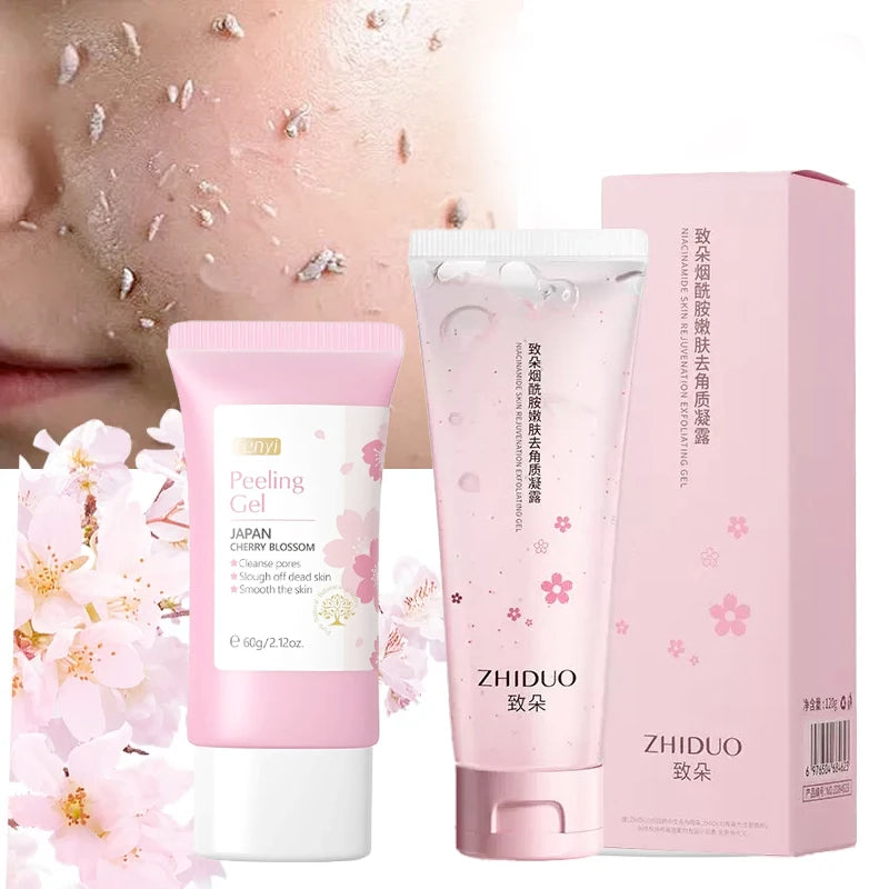 Face Deep Cleaning Exfoliating Gel Skin Care Whitening Moisturizer Repair Facial Scrub Skin Care Peaceful Pleasures Health and Wellness 1pc