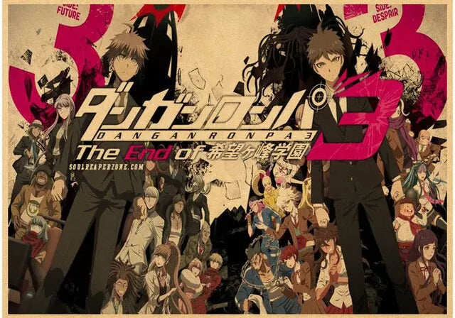 Kyouko Kirigiri Danganronpa Canvas Poster | Anime Wall Art