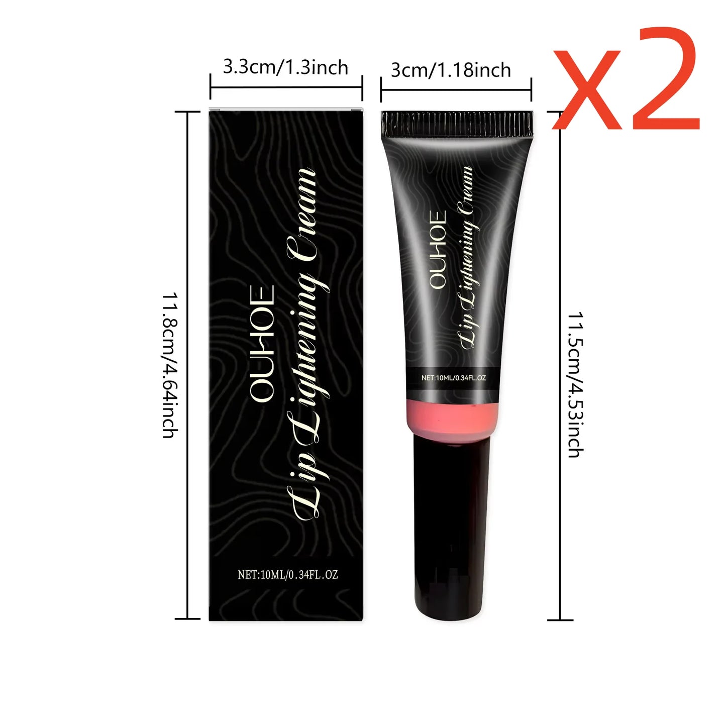 Ouhoe Lip Brightening Cream – Moisturize, Brighten & Smooth Lip Brightening Cream Peaceful Pleasures Health and Wellness 20ml boxed