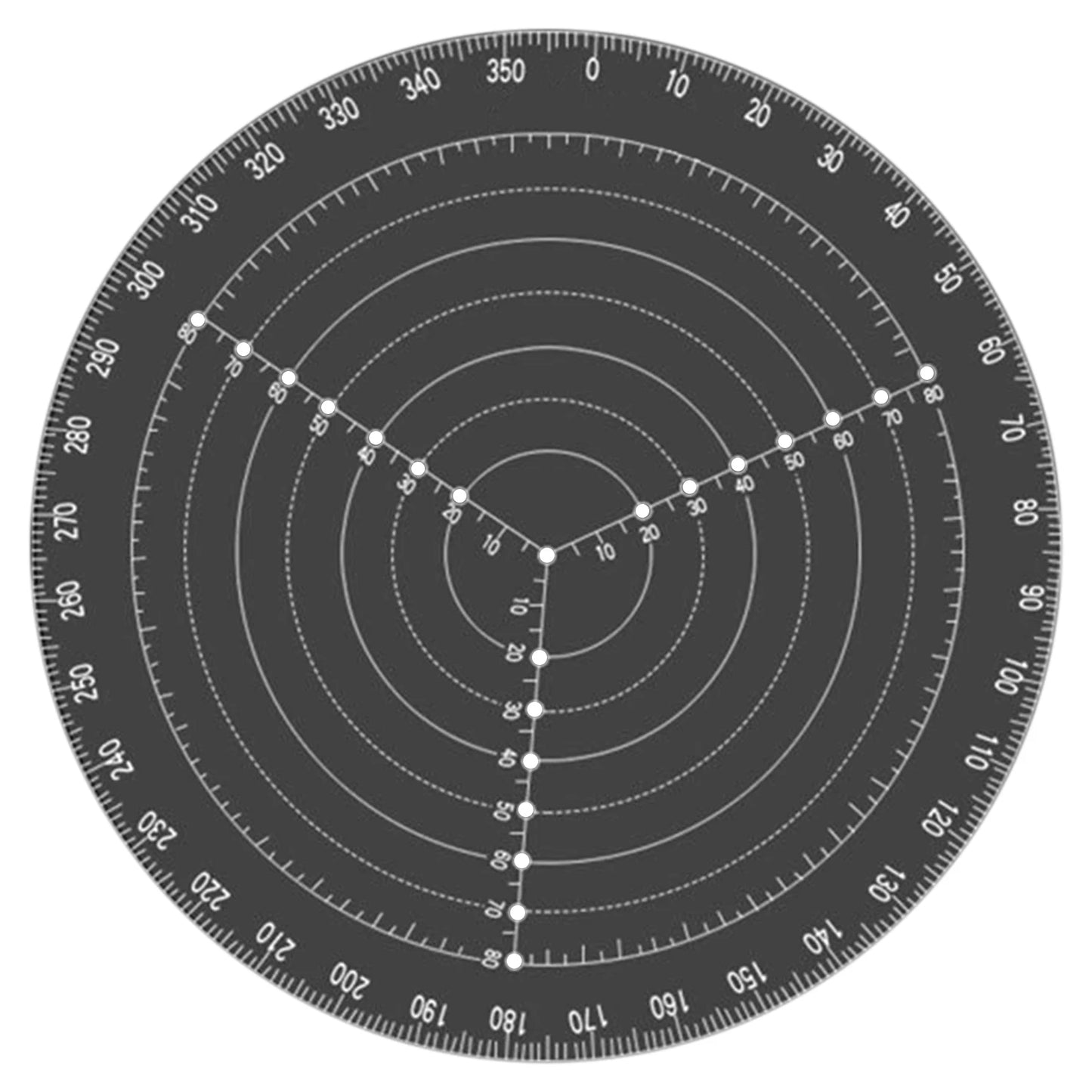 Round Center Finder-Compass Layout Measuring Centering Ruler Precise Scale Drawing Tool For Wood Turning Lathe Work Locating Peaceful Pleasures Health and Wellness 1pcs