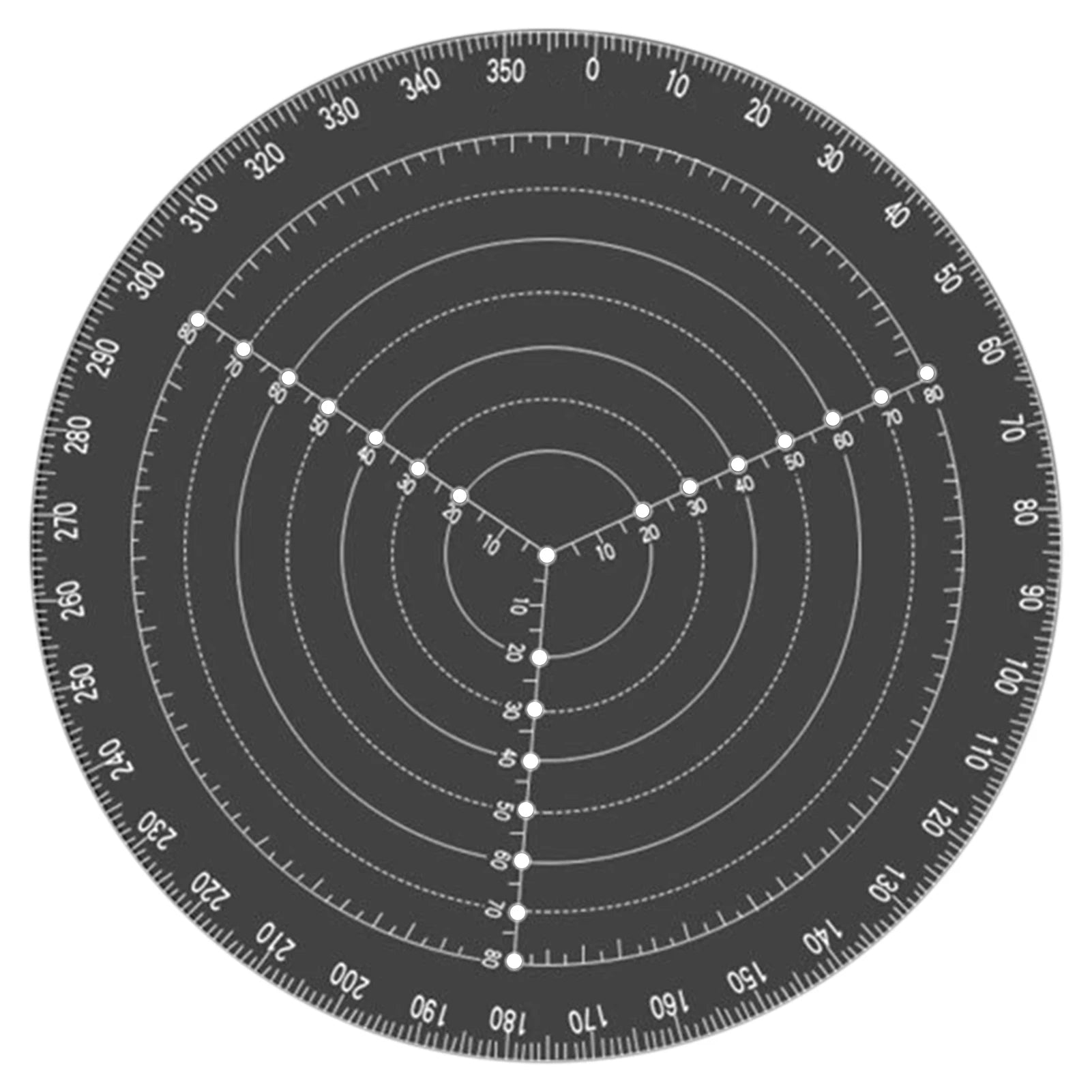 Round Center Finder-Compass Layout Measuring Centering Ruler Precise Scale Drawing Tool For Wood Turning Lathe Work Locating Peaceful Pleasures Health and Wellness 1pcs