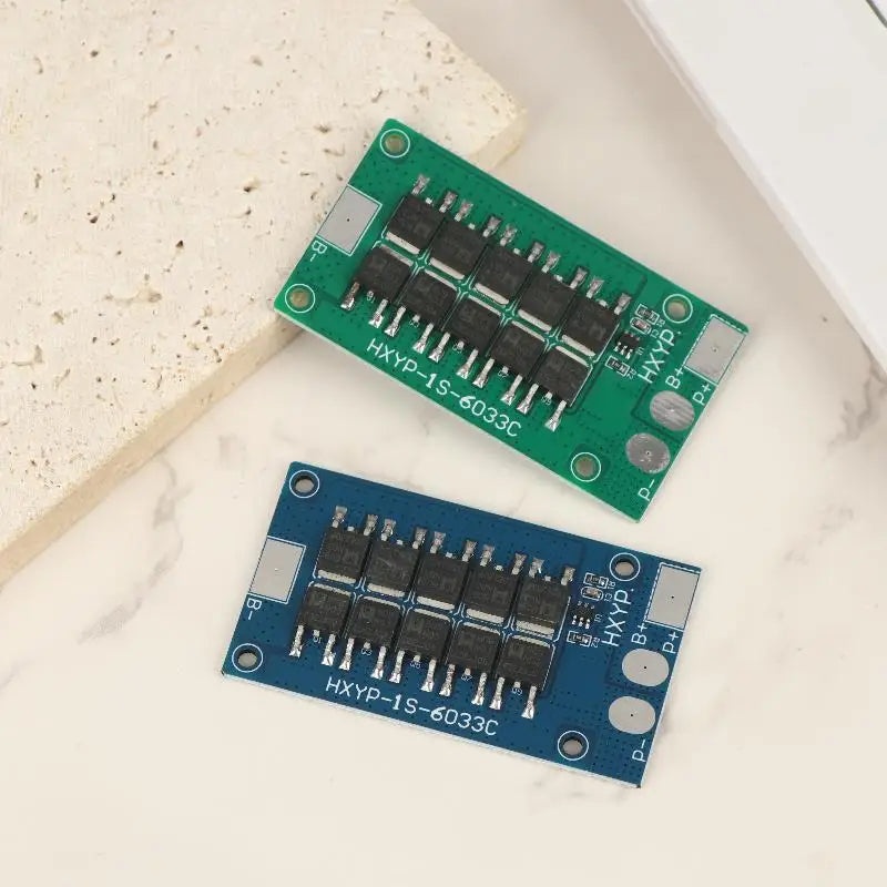 1/5Pcs Overcharge/Over-Discharge 1S BMS 30A 3.2V LiFePO4 / 3.7V Lithium Battery Protection Board With 18650 Cell Short-Circuit Peaceful Pleasures Health and Wellness