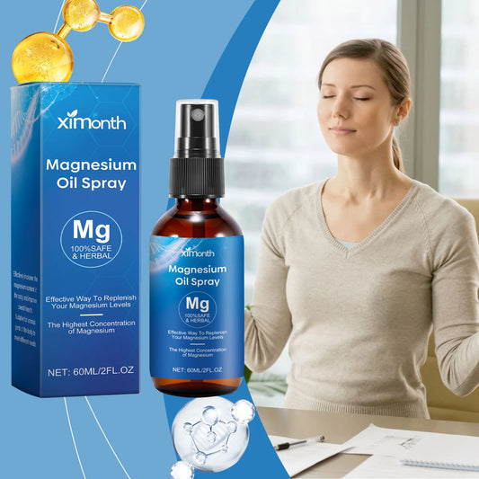Magnesium Oil Spray – Muscle Relief, Sleep & Skin Care 60ml Peaceful Pleasures Health and Wellness