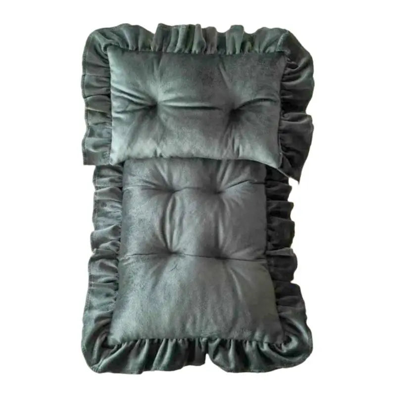 Newborn Photography Mattress & Pillow Set | Soft Cotton Props