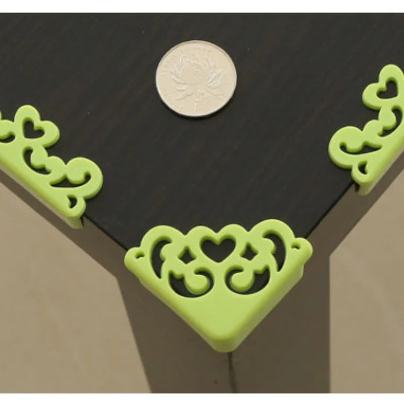 4Pcs/lot Hollow Out Flower Pattern Soft Baby Safe Corner Protector Baby Kids Table Desk Corner Guard Children Safety Edge Guards Peaceful Pleasures Health and Wellness