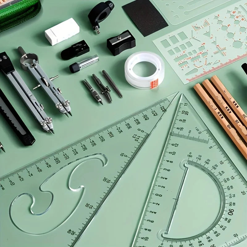 Precision Engineering Drafting & CAD Design Set | 4-Piece
