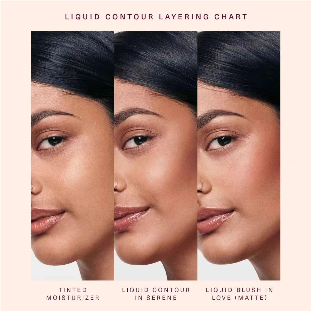 Rare Beauty 3D Liquid Bronze Contour Stick & Highlight Cream
