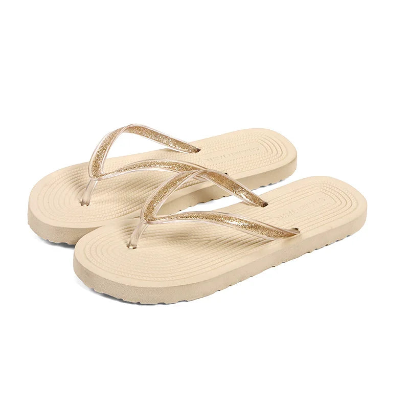 Women's Anti-Slip Flip Flop Slippers – Beach, Bath & Indoor
