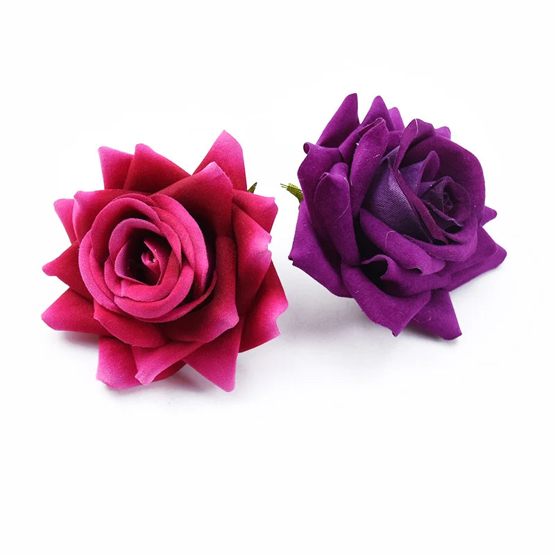 50/100 Silk Artificial Roses – Wedding & Home Décor Flowers