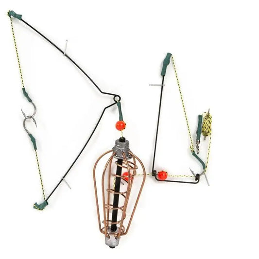 Explosion Fishing Hook Lure Bait Trap Feeder Cage Sharp Stainless Peaceful Pleasures Health and Wellness