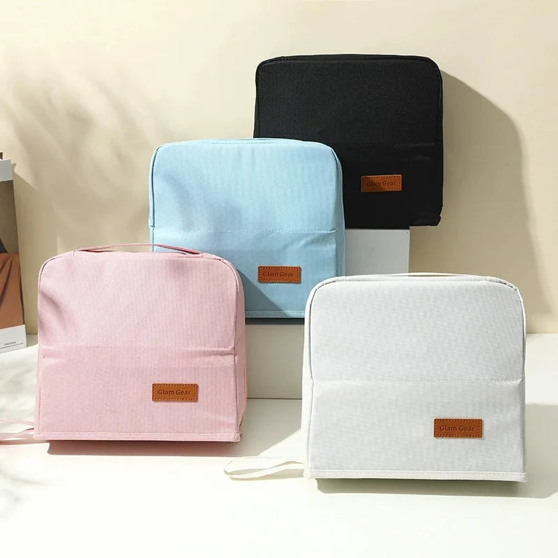 Large Stand-Up Pencil Case | Durable Zipper Pouch for School