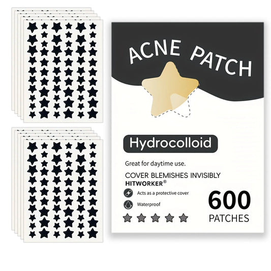 Invisible Waterproof Hydrocolloid Acne Patches – All Skin Types Hydrocolloid Acne Patch Peaceful Pleasures Health and Wellness