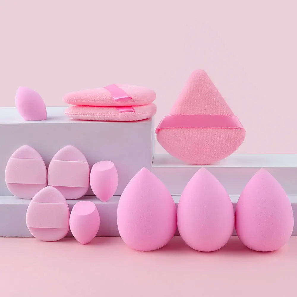 12-Piece Makeup Sponge Set – Foundation & Concealer Puffs