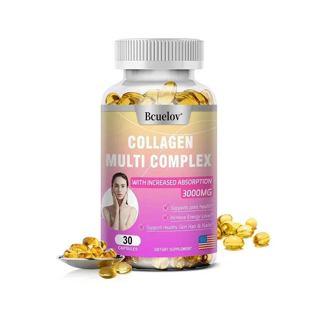 Collagen Complex Capsules – Hair, Skin, Nails & Joint Support