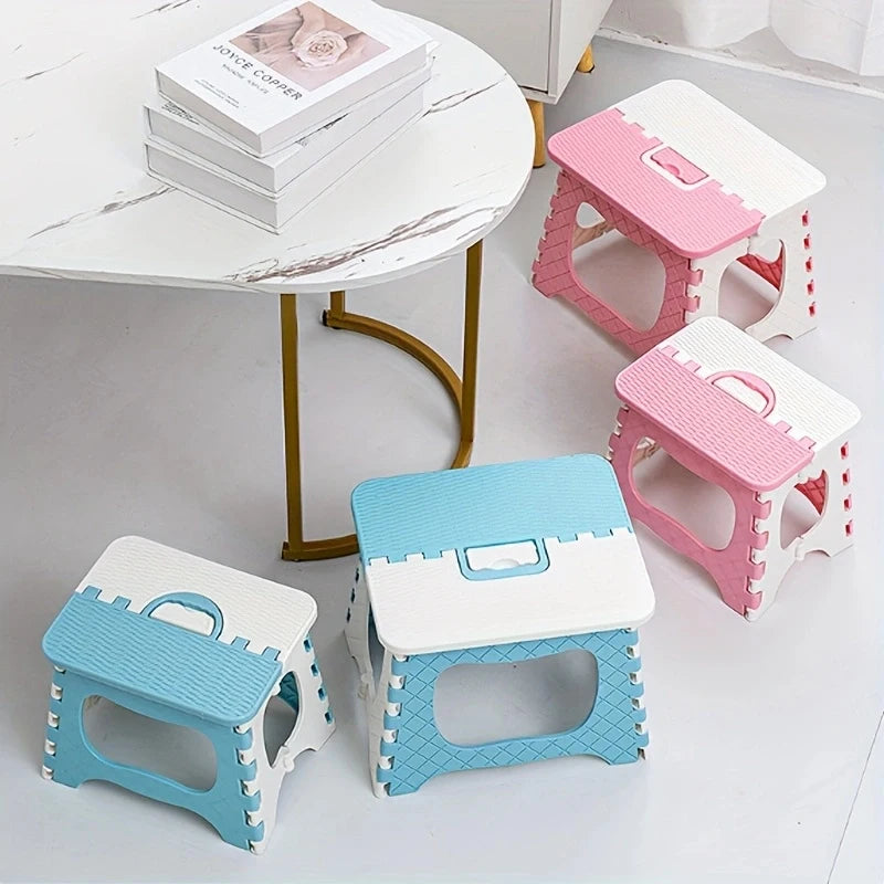 Adult Folding Step Stool – Anti-Slip Portable Foldable Stool