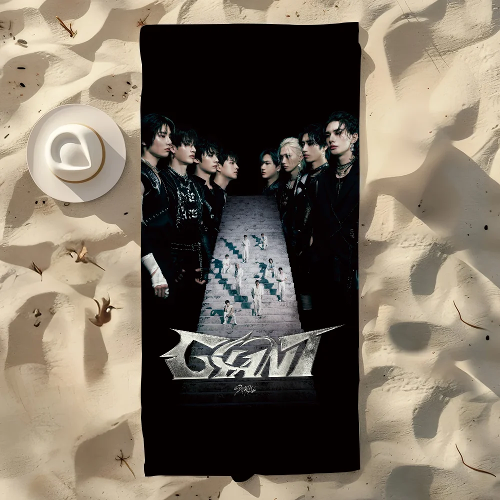 KPOP Stray Kids Beach Towel – Quick Dry Sports & Travel Gift