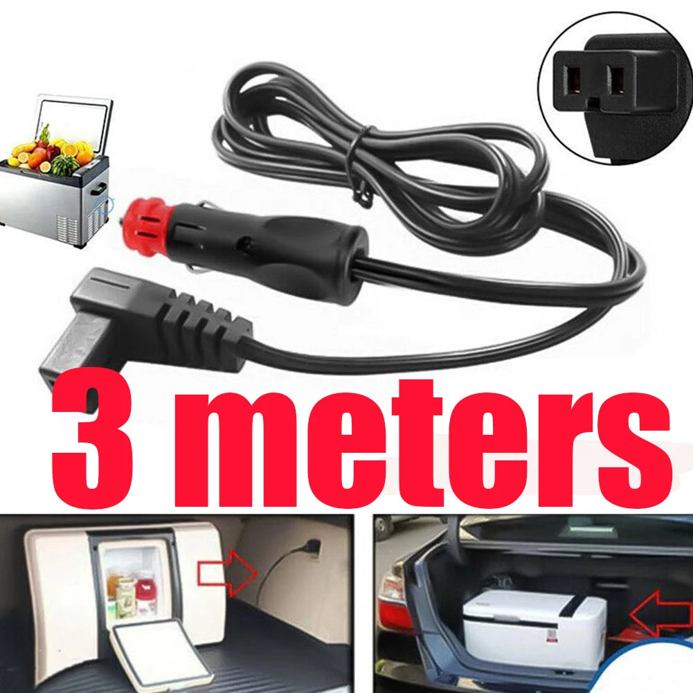 Car Refrigerator Power Cord Plug connection cable For ARB Car Cigarette Lighter Adapter Fridge Heater Extension Cable Peaceful Pleasures Health and Wellness 3meters