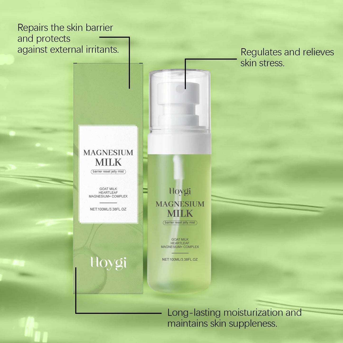 Hoygi Mung Bean Soothing Face Essence for Sensitive Skin 100ml