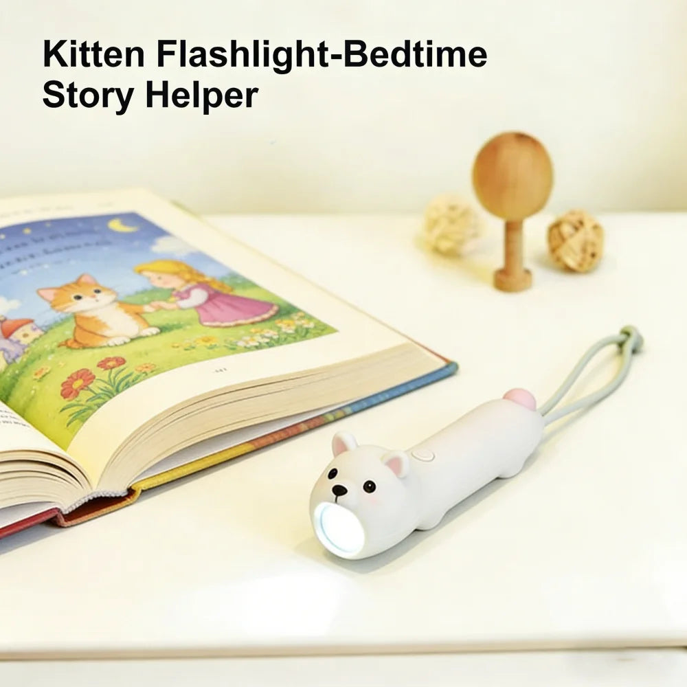 New Soft Silicone LED Flashlight USB Rechargeable Light Bear Rabbit Portable Outdoor Household Bedtime Story Torch For Children Peaceful Pleasures Health and Wellness