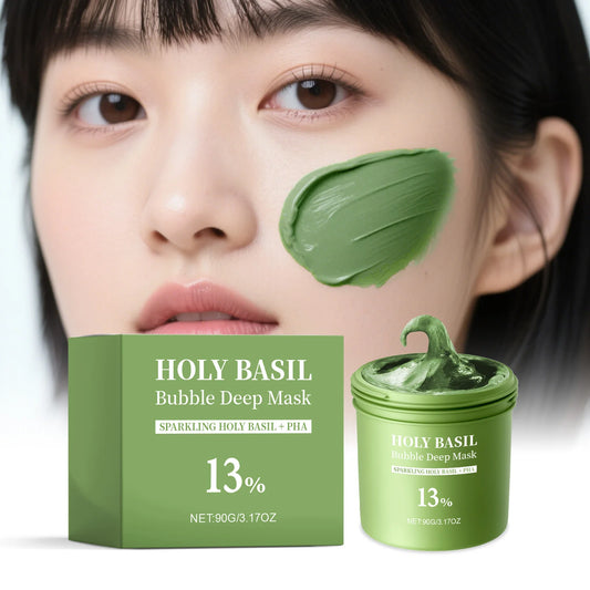 Bubble Face Mask – Exfoliating, Pore Minimizing & Hydrating Bubble Face Mask Peaceful Pleasures Health and Wellness