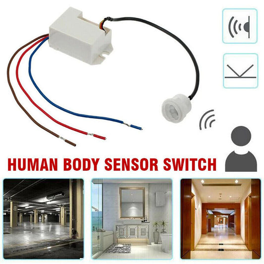 360 Mini Recessed PIR Ceiling Occupancy Motion Sensor Detector Light Peaceful Pleasures Health and Wellness Default Title