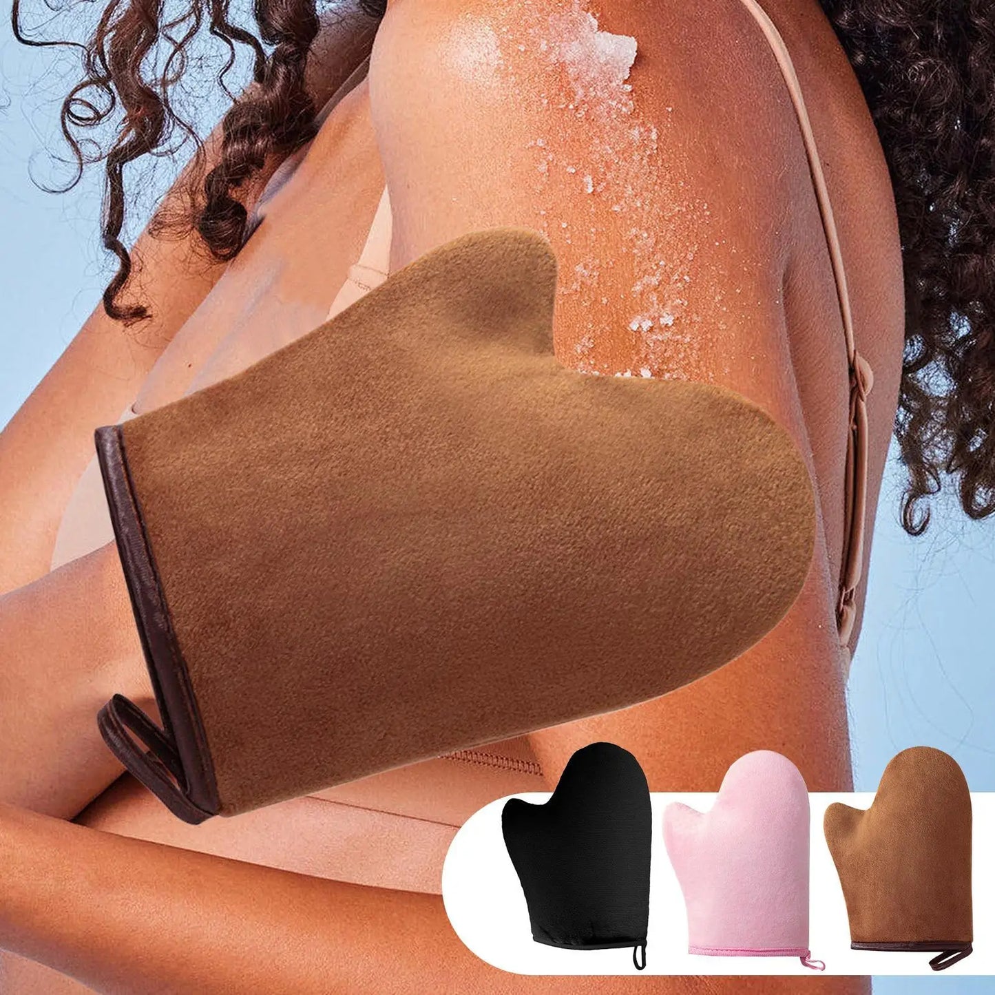Reusable Applicator Tanning Glove Tanning Lotion Mitt Reusable Machine With Thumb Ultra Soft Tool For Women Men Lotions Peaceful Pleasures Health and Wellness
