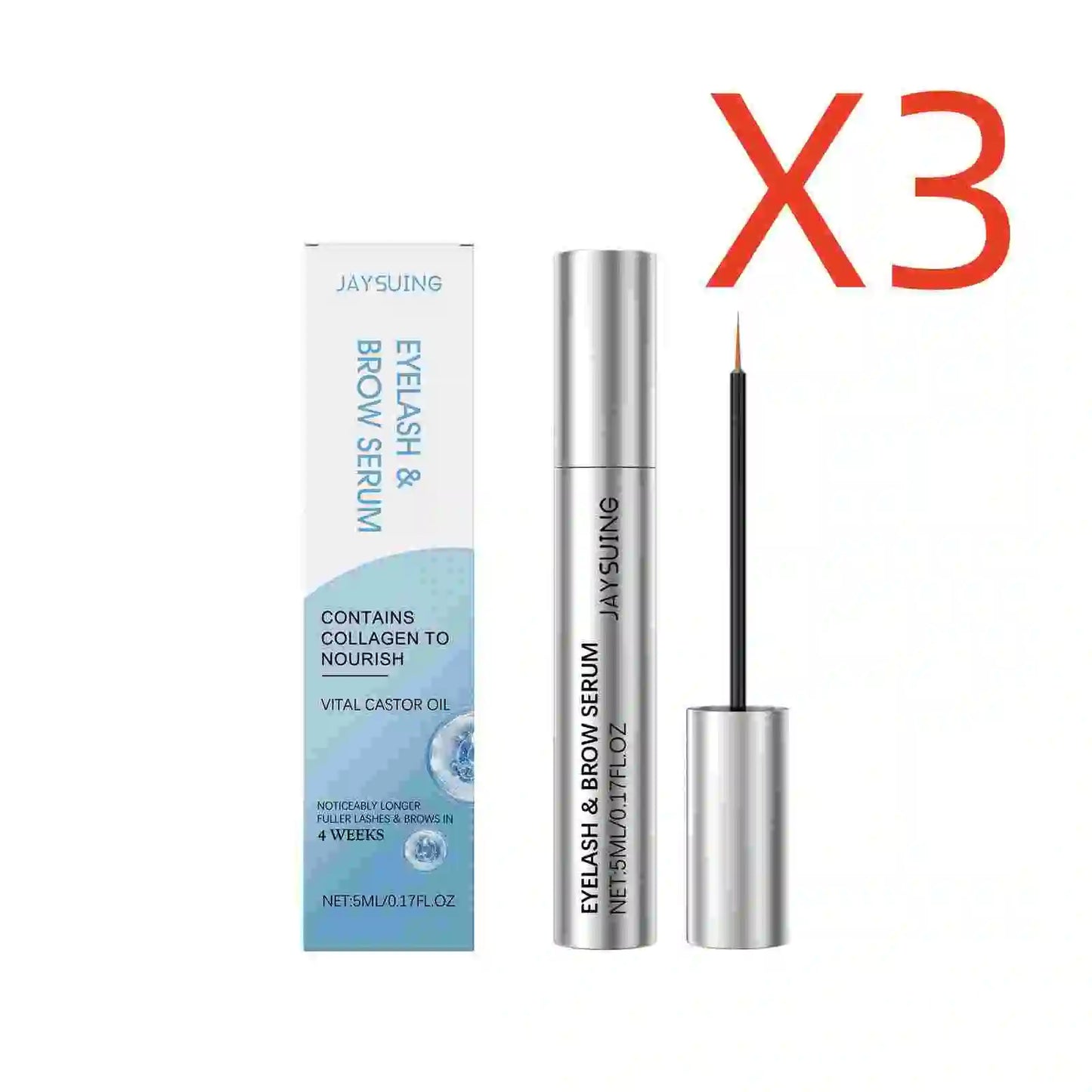 Jaysuing Eyelash Growth Serum – Longer, Thicker Lashes 5ml