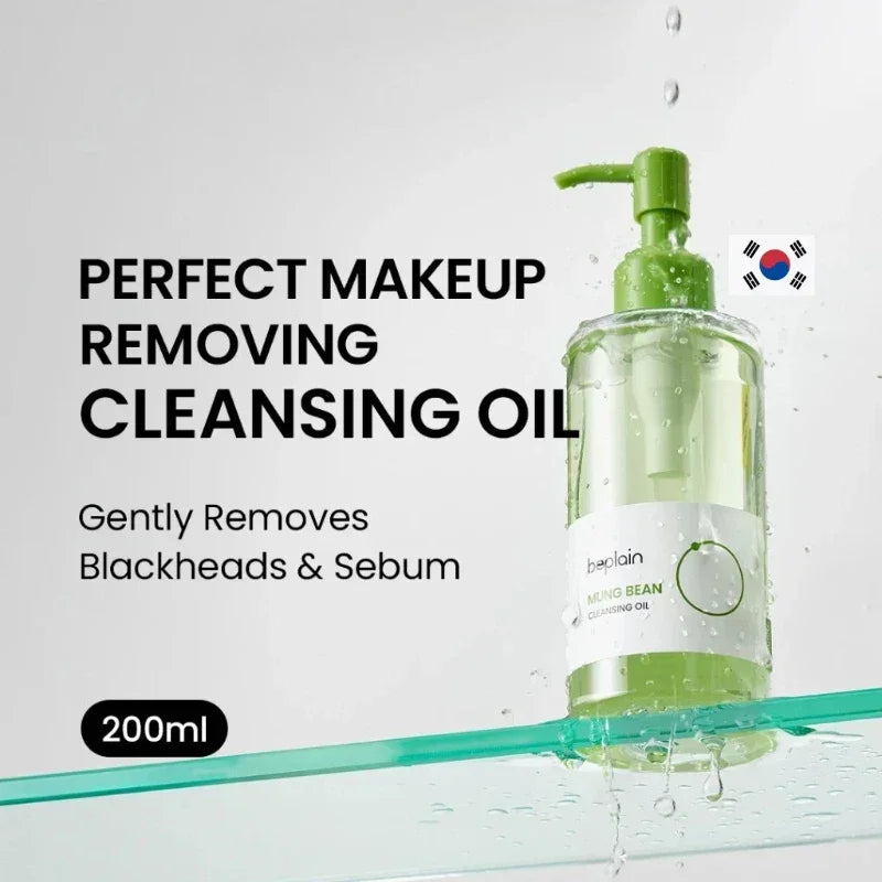 Mung Bean pH-Balanced Foam & Blackhead Cleansing Oil Set Peaceful Pleasures Health and Wellness
