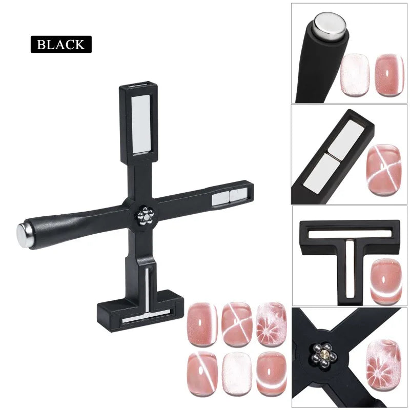 8-in-1 Starfish Nail Magnet | Cat Eye Nail Art Tool