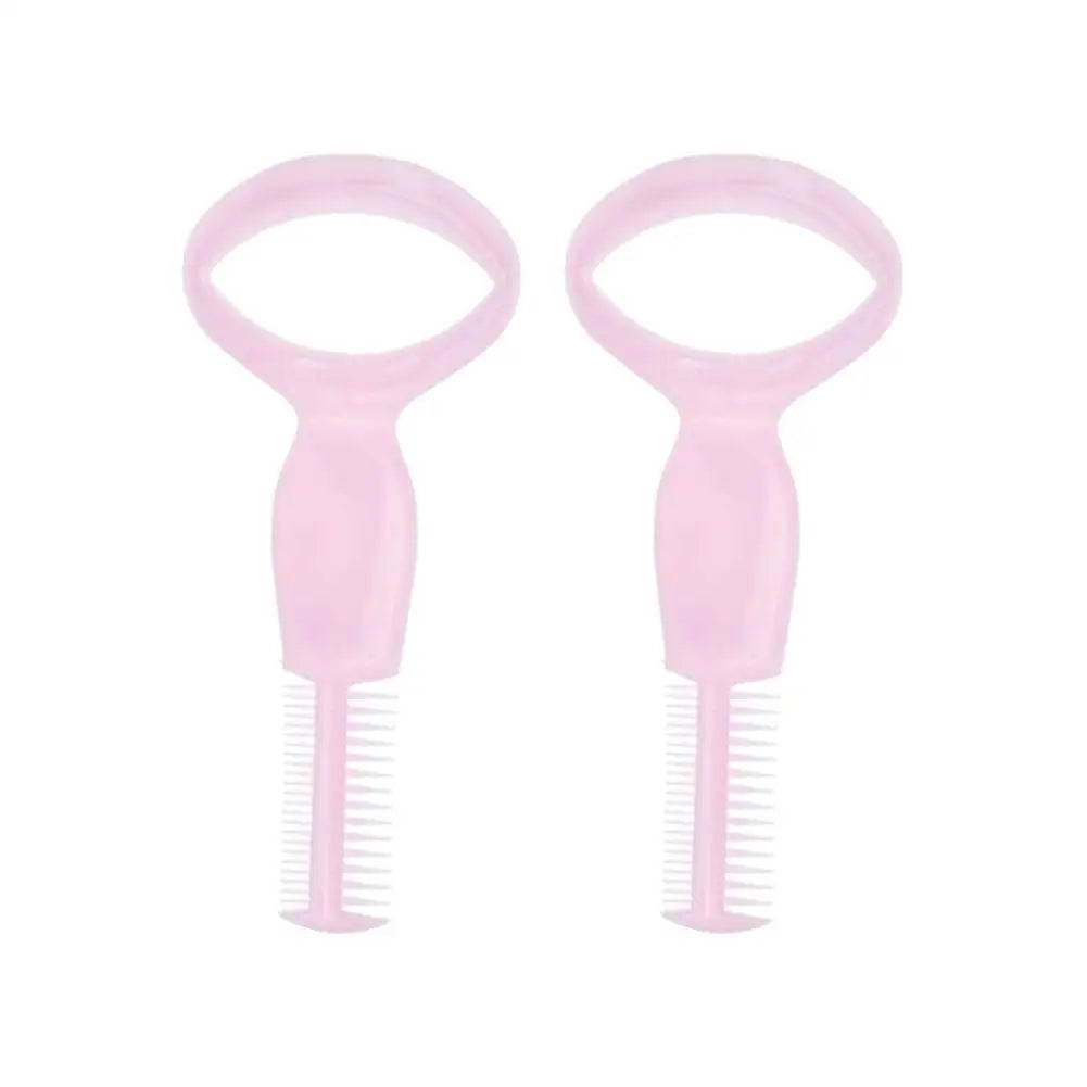 2-in-1 Mascara Shield & Eyelash Comb Applicator Tool – 2 Pack
