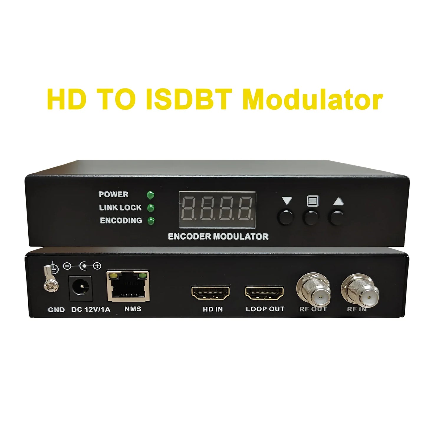 HD HDMI to RF Encoder Modulator | DVB-T/C ATSC ISDB-T CATV