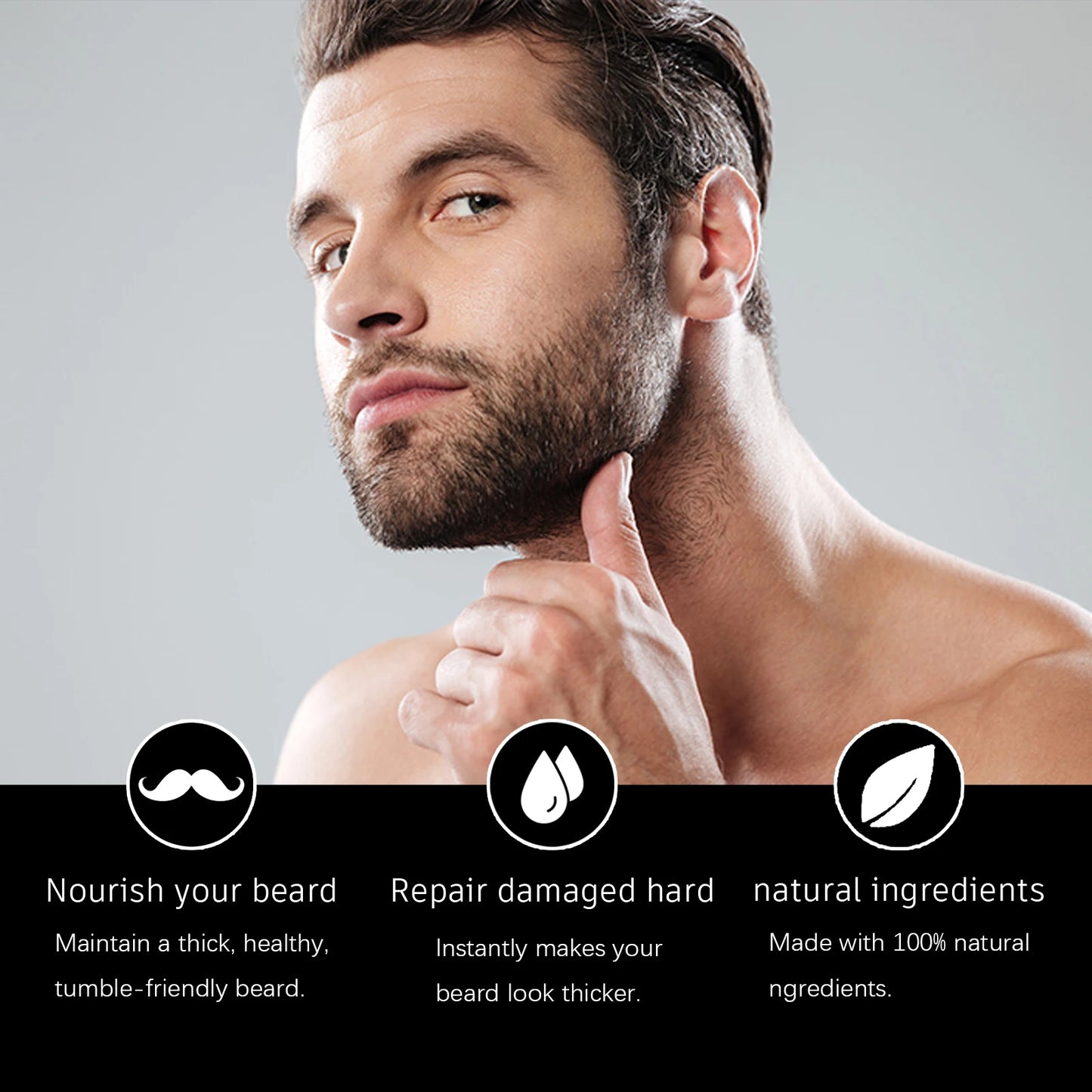 East Moon Natural Beard Oil | Nourishing Plant Essential Oils