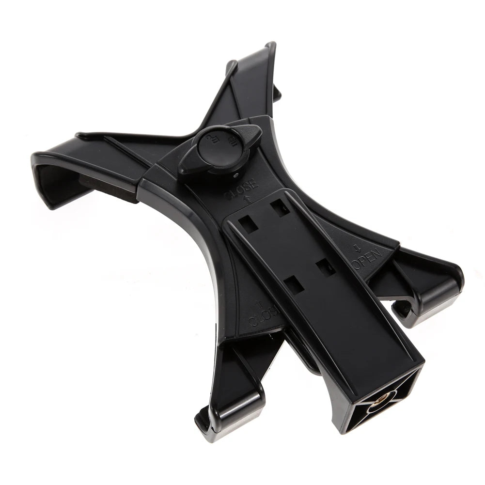 Universal Tablet Tripod Mount Clamp with 1/4" Thread Adapter Peaceful Pleasures Health and Wellness
