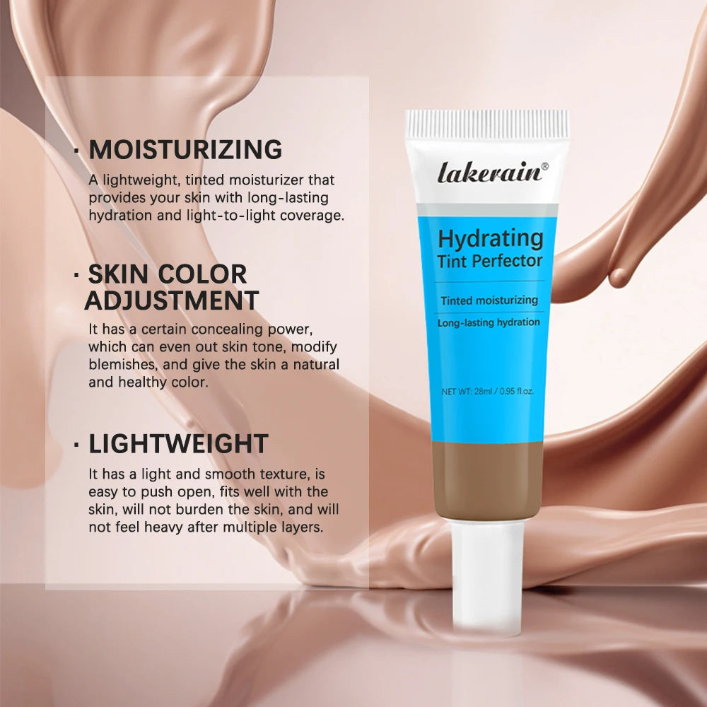 Strong Coverage Tinted Hydrator Cream Lightweight Concealer Even Skin Tone Semi-matte Finish Natural Moisturizes Face Cosmetics Peaceful Pleasures Health and Wellness
