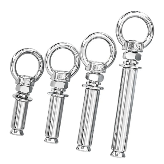 304 Stainless Steel Expansion Bolts Ring Hook Anchor Concrete Eye Peaceful Pleasures Health and Wellness