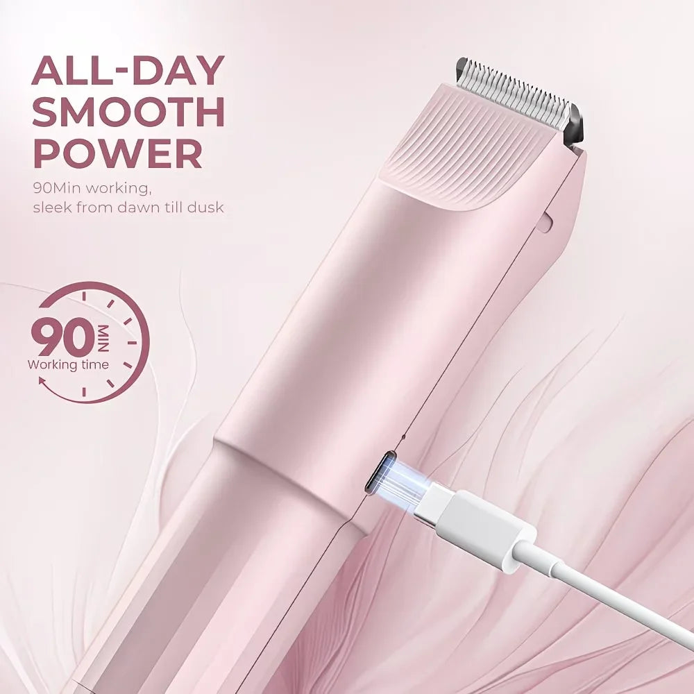 2-in-1 Electric Portable Hair Trimmer & Shaver | Men & Women