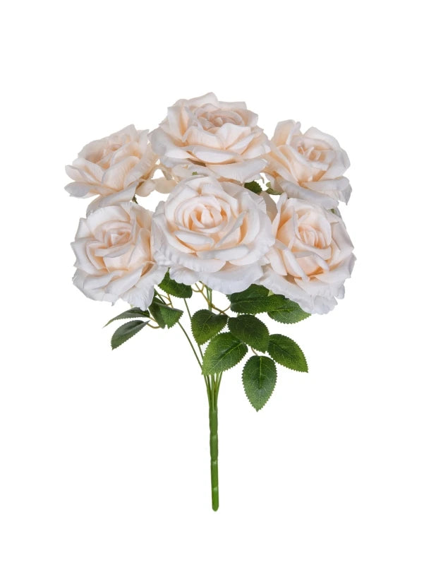 Silk Rose Artificial Bouquet – Wedding, Home & Garden Decor