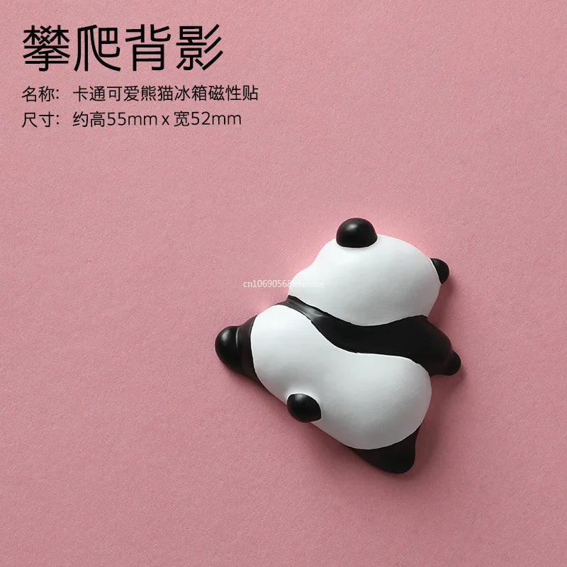 Creative Cartoon Panda Refrigerator Magnet Magnet Decorative Pendant Cute Magnetic Magnet Stickers Message Board Home Decor 자석 Peaceful Pleasures Health and Wellness