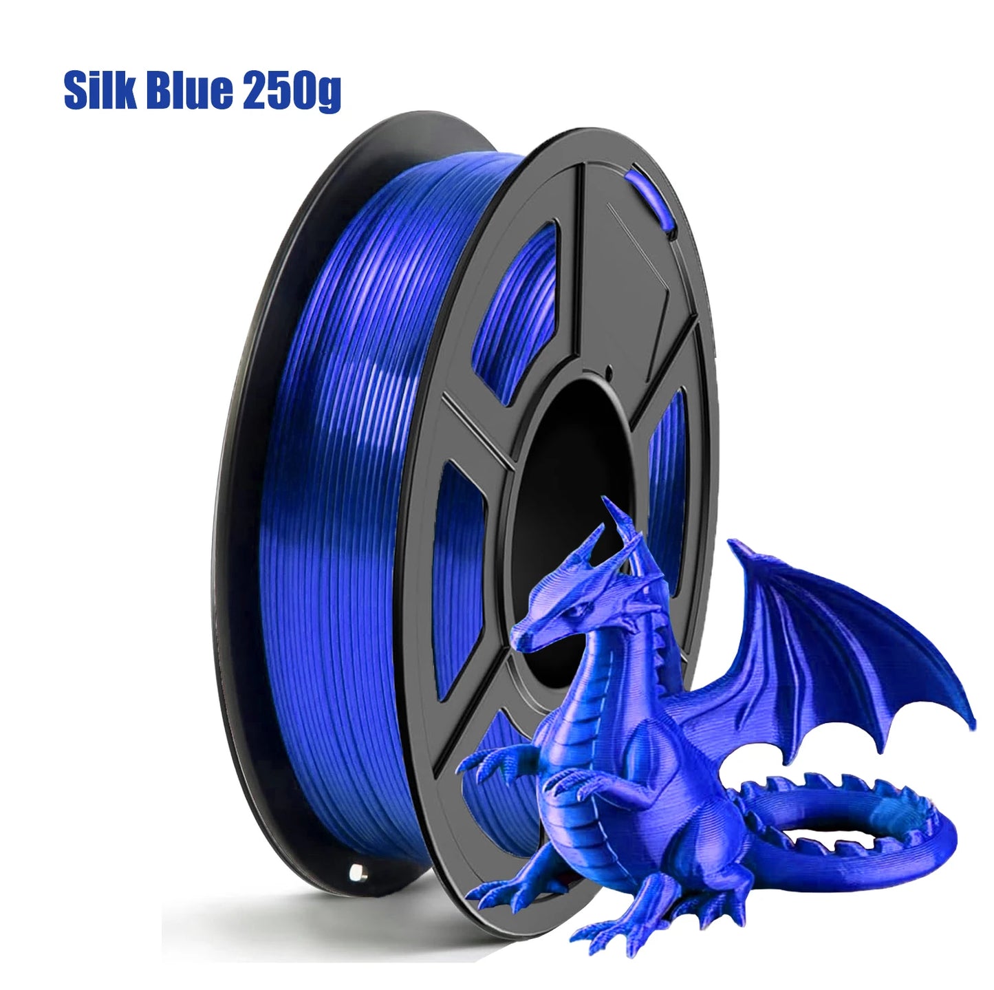 PLA+ Silk Multicolor 3D Printer Filament 1.75mm | DINGSUN 3D