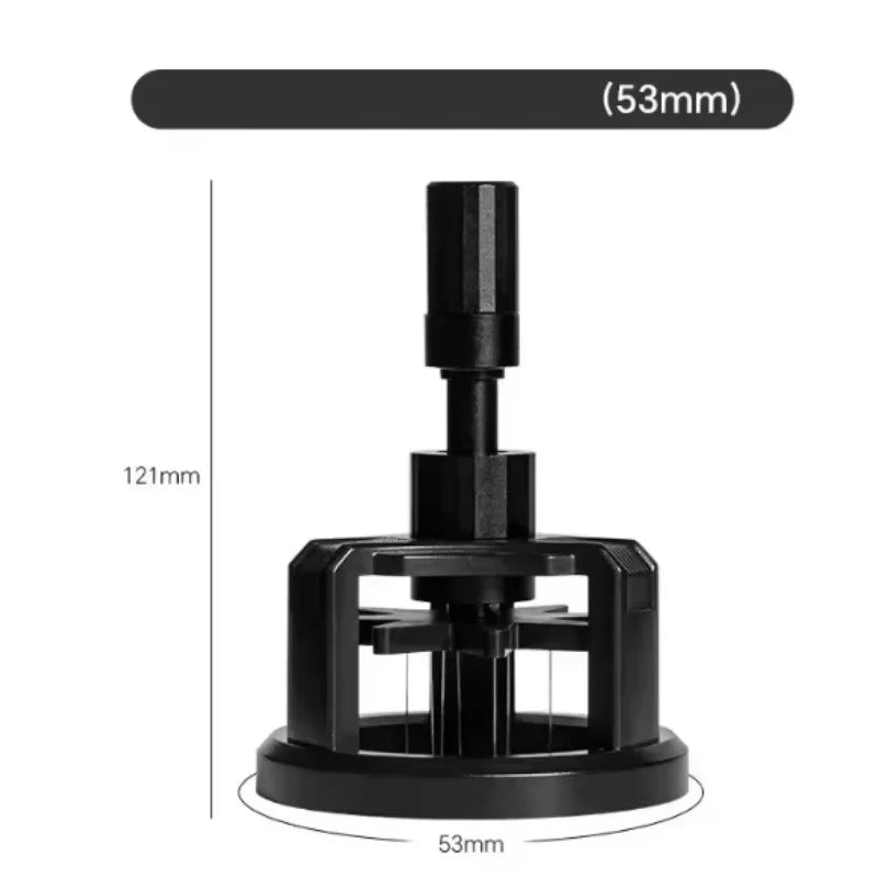 51/53/58mm Rotary Needle Powder Distributor Magnetic Coffee Tamper Needle Coffee Powder Disperser Anti-slip Loose Powder Needle Peaceful Pleasures Health and Wellness 53mm